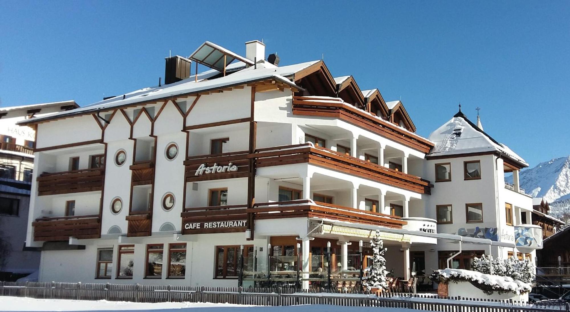 Hotel Astoria Серфаус Экстерьер фото